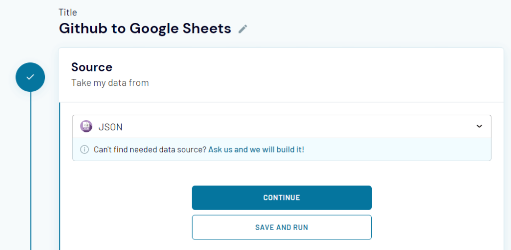 4.1 json source