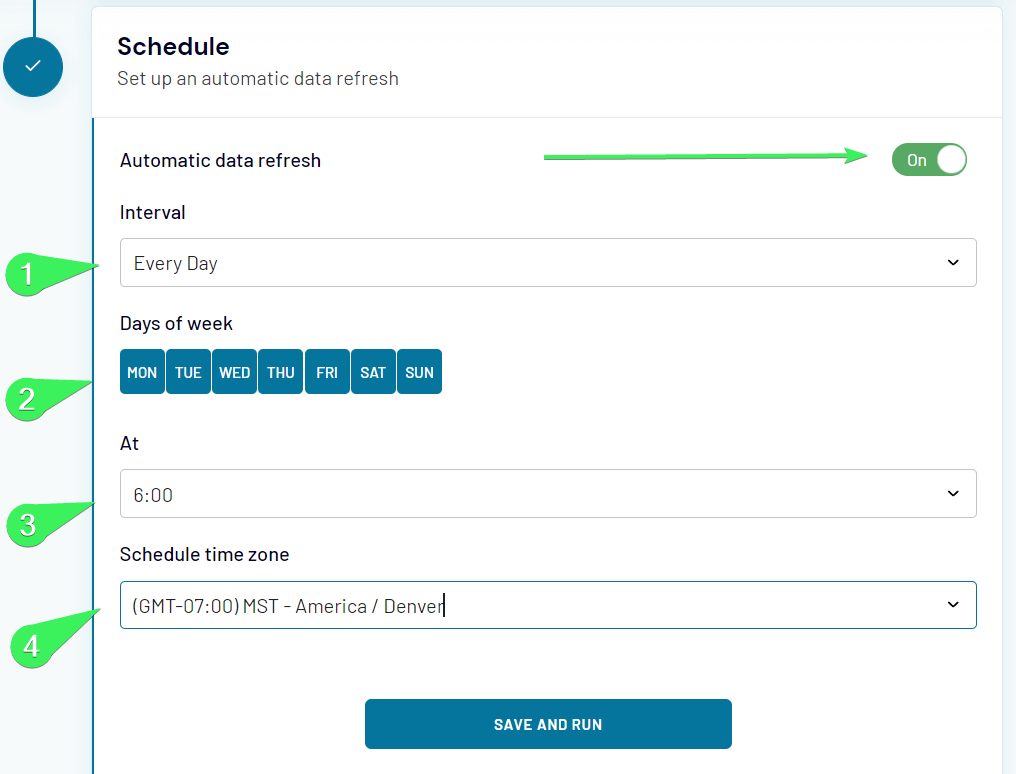 7 schedule