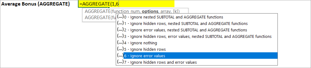 Figure 4.4. Specifying what to ignore