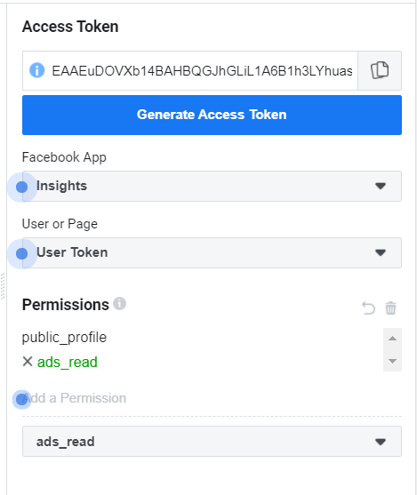5 parameters to get token
