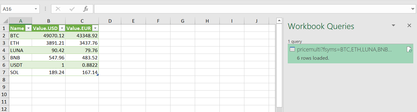 8 api excel resultados