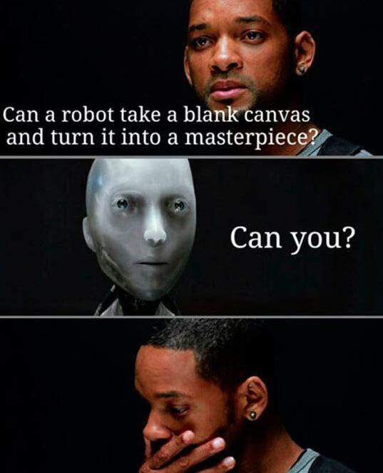 Artificial intelligence creativity and art issue