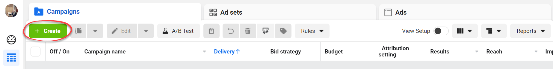 Configuración de un anuncio en Facebook Ads Manager