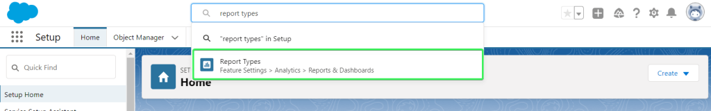18 search report types lightning experience