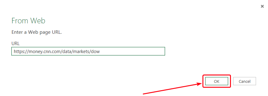 2 enter url excel