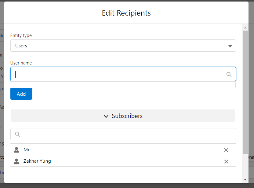 25 edit recipients