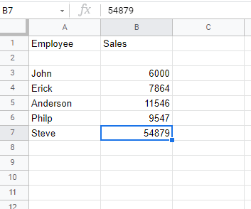 20 calculations google sheets percentage formula