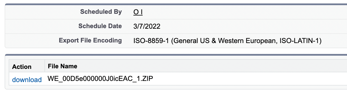 6 export salesforce contacts export available