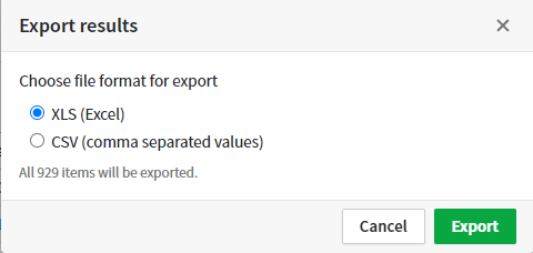 7 choose file format export