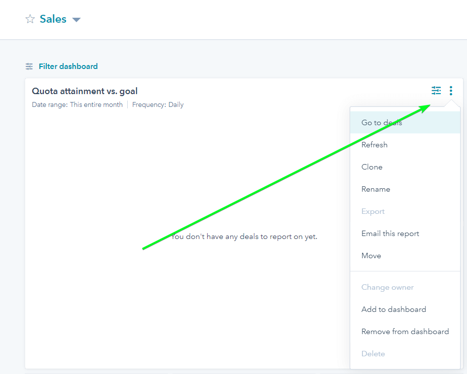8 customizing a report options