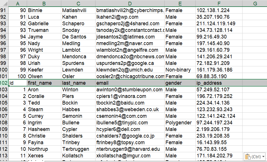 1.4 merge two excel files manually