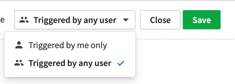 11 trigger dropdown