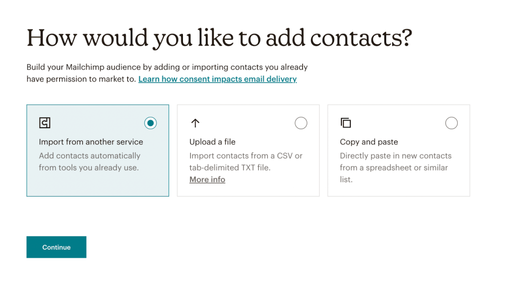 15 how to add mailchimp cotacts