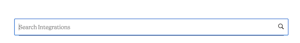 2 search integrations