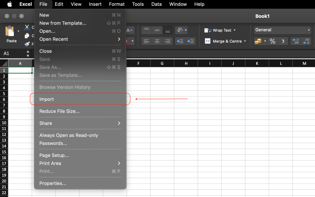 05 excel file import