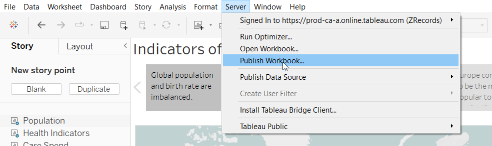 1.3 tableau desktop publish workbook