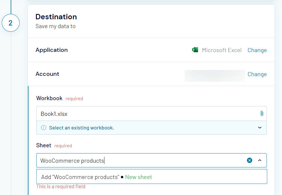 3 integración woocommerce excel