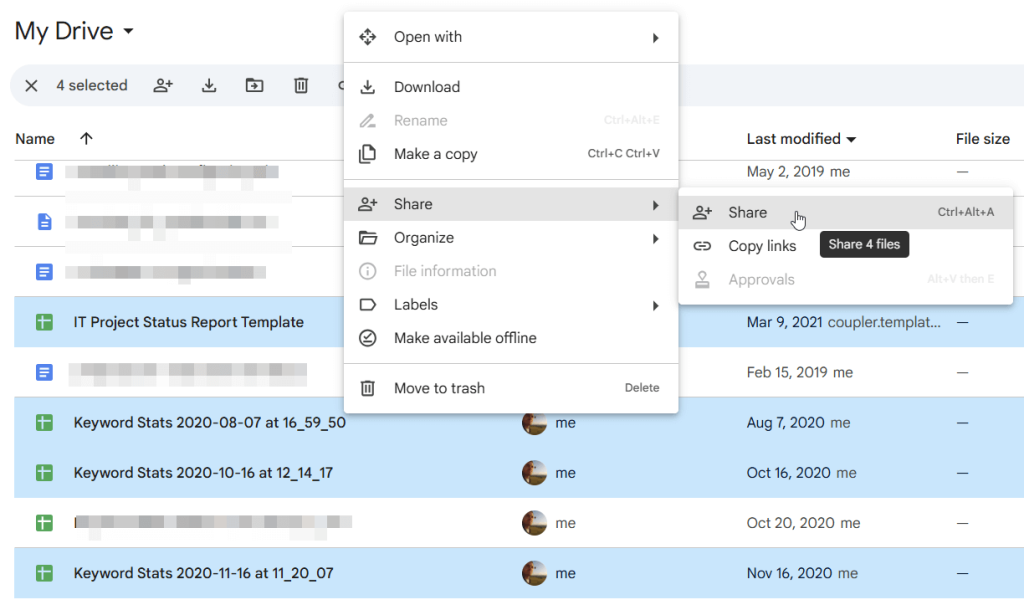 4.1.share multiple files
