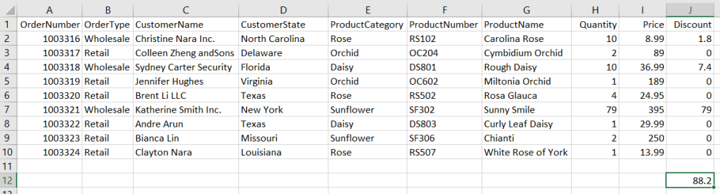 Figure 3.13. Excel VBA Sum a range example