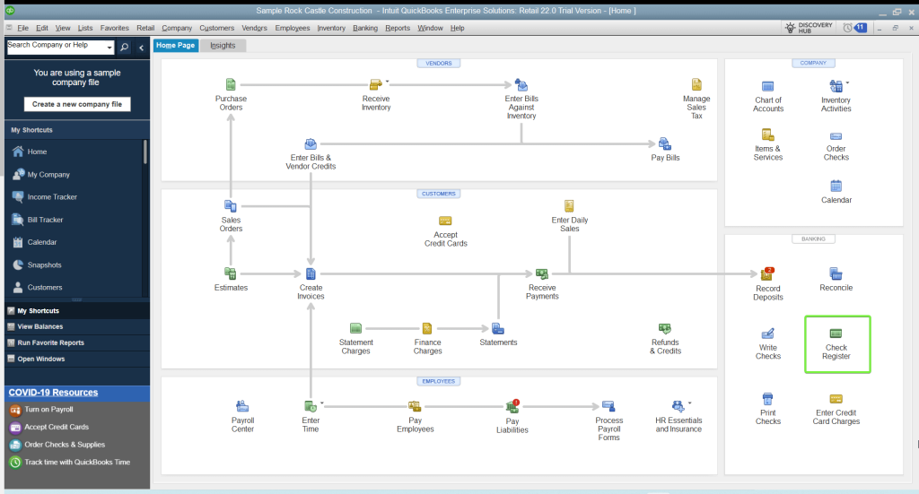 1.0.check register quickbooks desktop