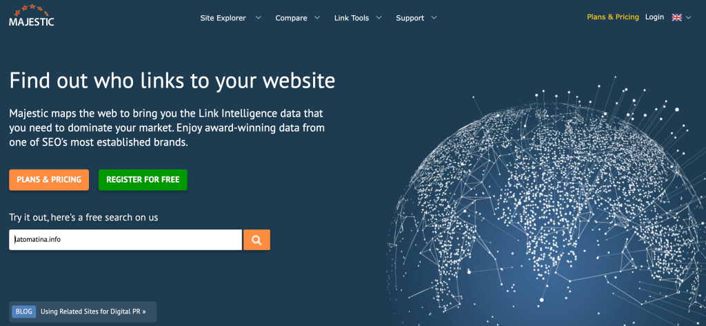 13 majestic landing page