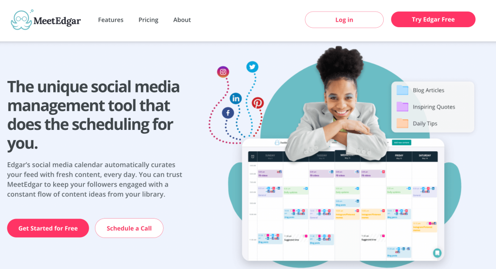 9 meetedgar landing page