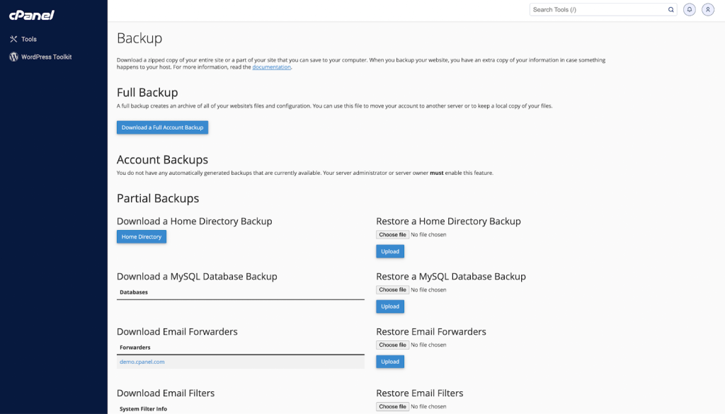 3 download mysql database