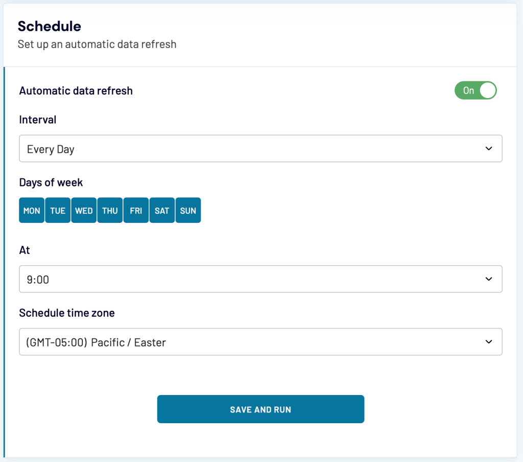 14 schedule