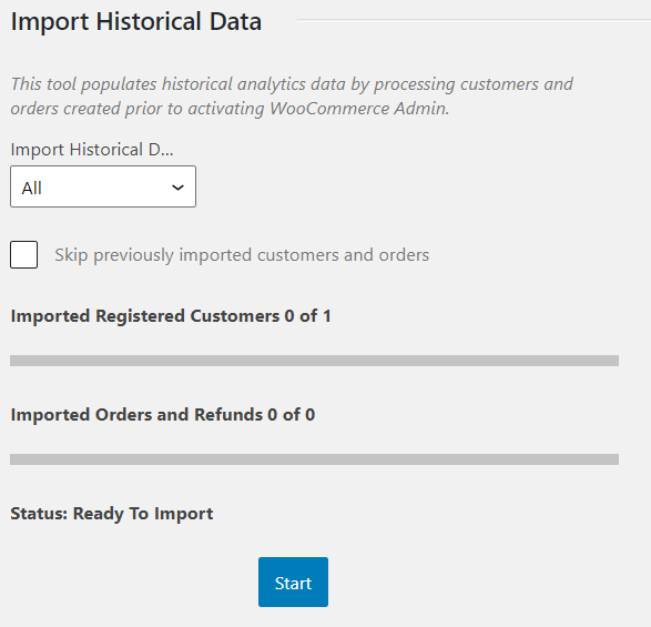 9 import historical data