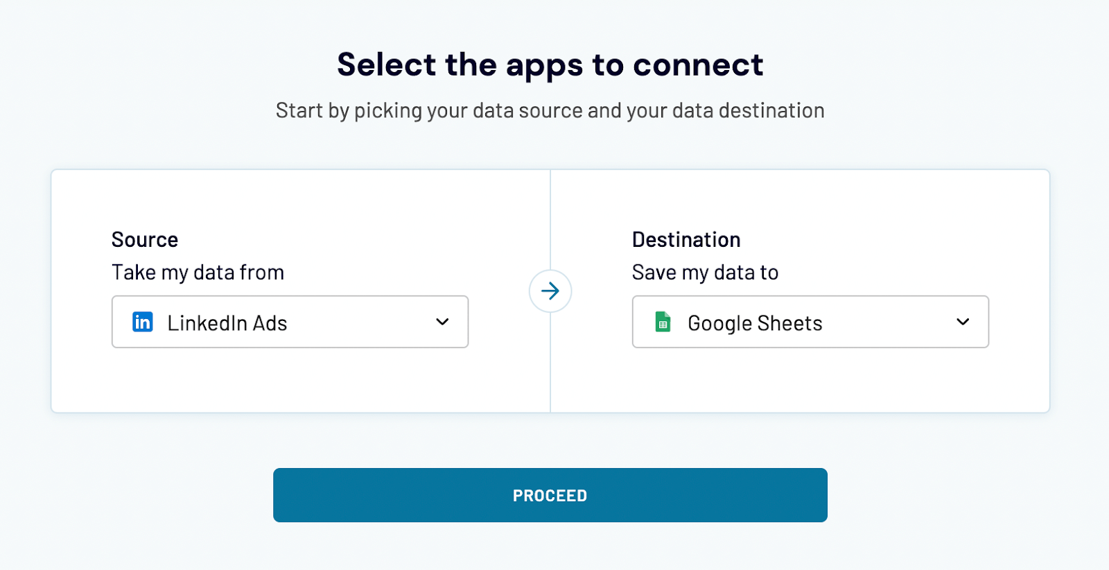 1 linkedin ads a google sheets