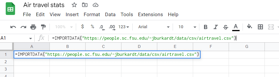 11 import data csv file