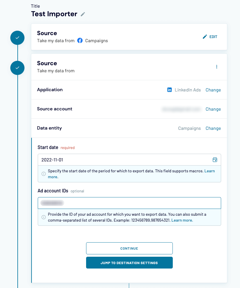 13 linkedin adaccount