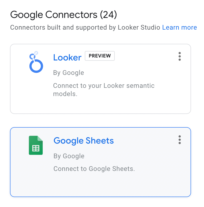 7 google connectors