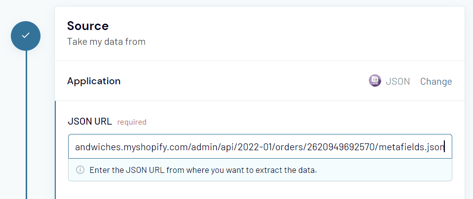 metafields order json url