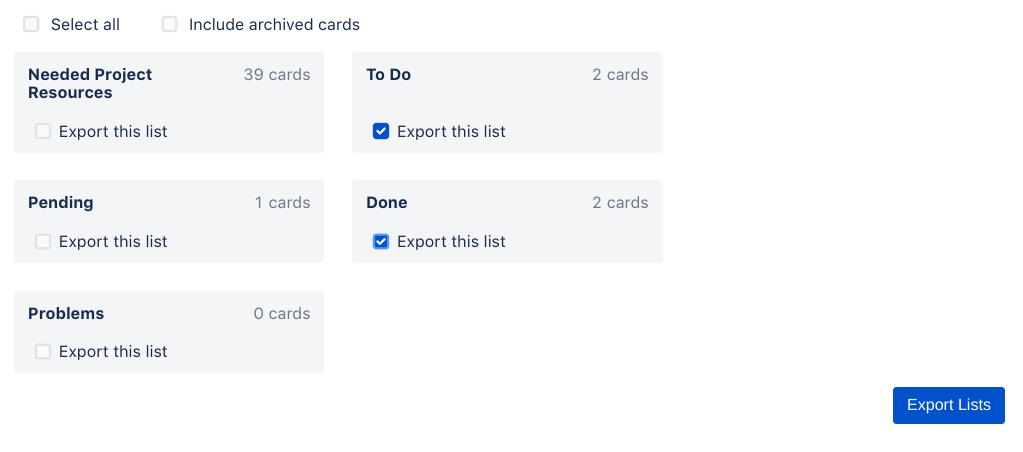 17 trello powerup export lists