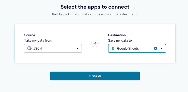 trello api JSON Gsheets