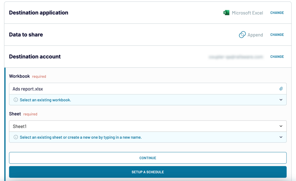 2.5 coupler consolidate cloud sources excel
