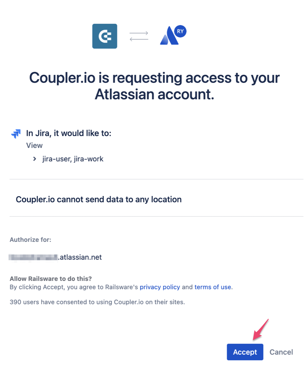 23 conceder acceso acoplador jira