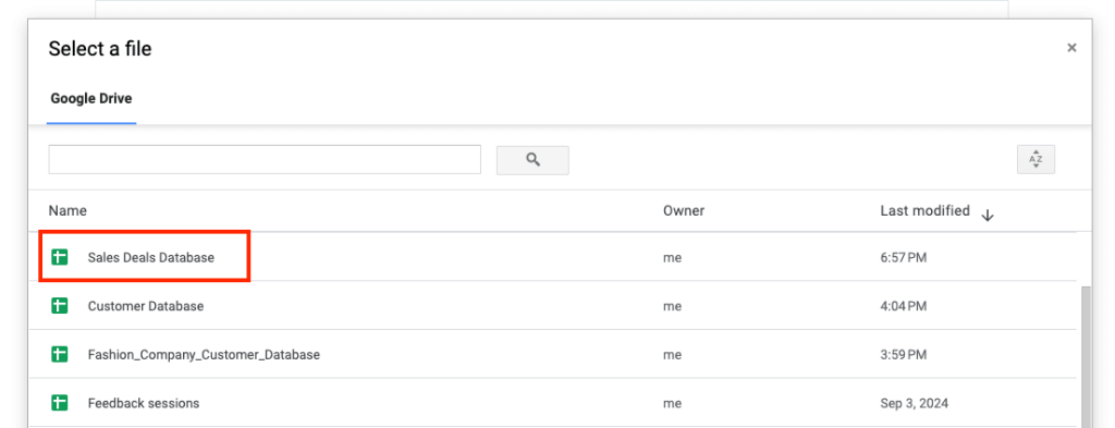 5 gsheets sheet coupler.io database