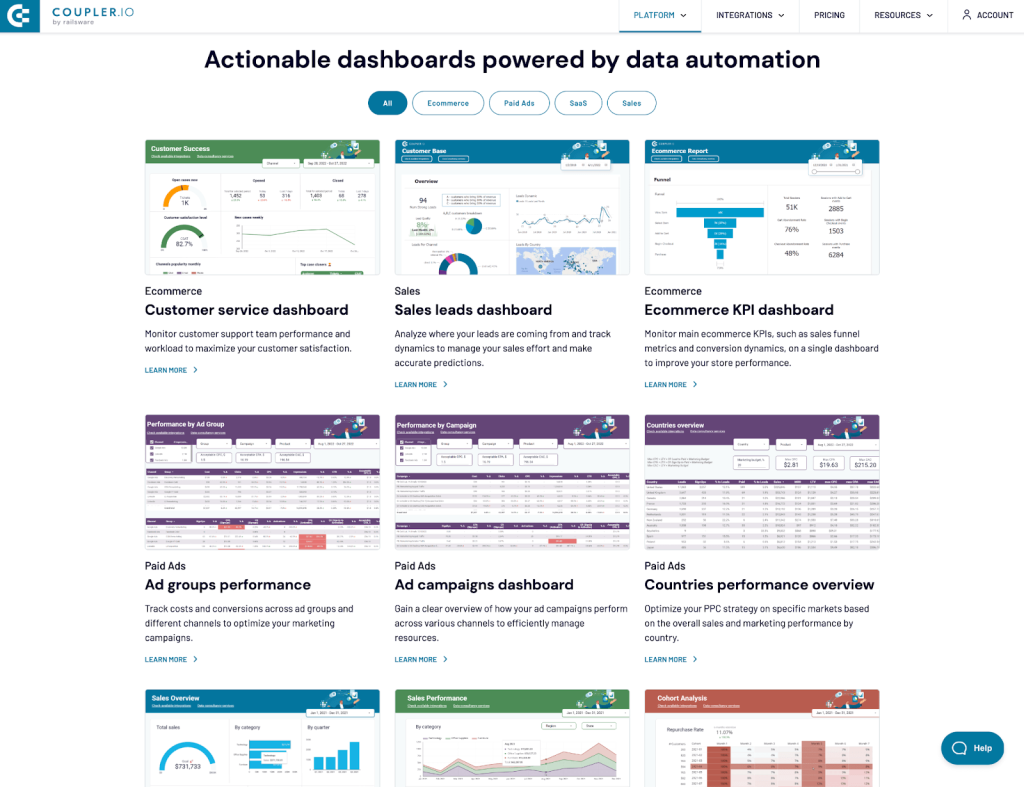 7 dashboards