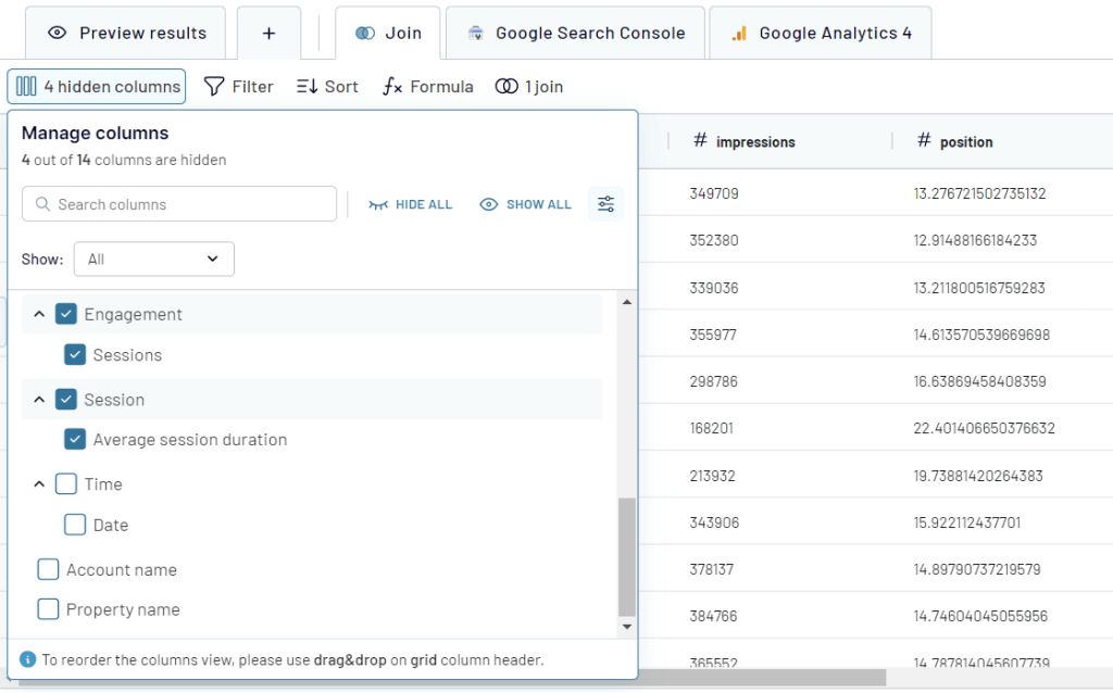 9 organizing data