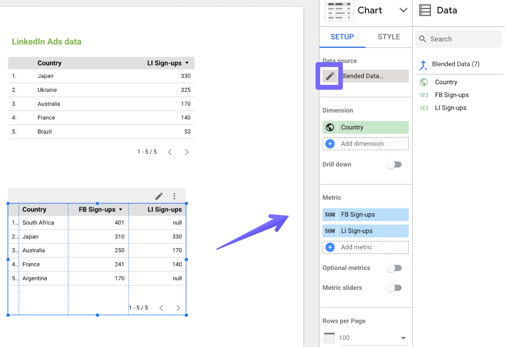 10 change blend settings