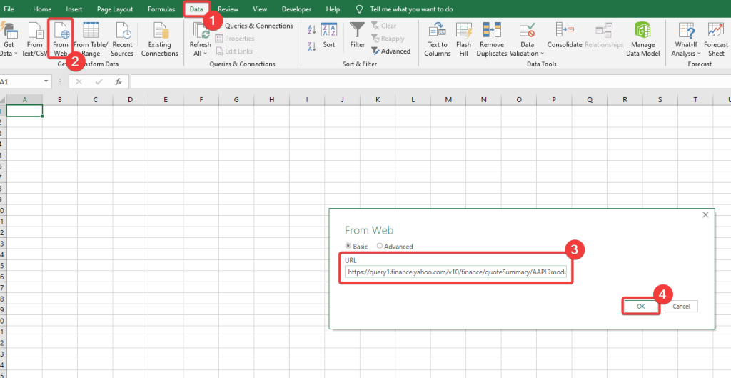 13 get stock price from yahoo finance to excel