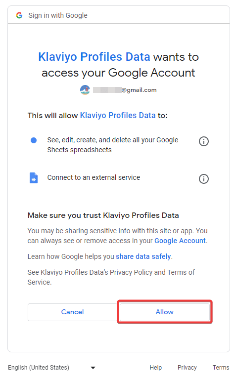 17 allow access to google app script