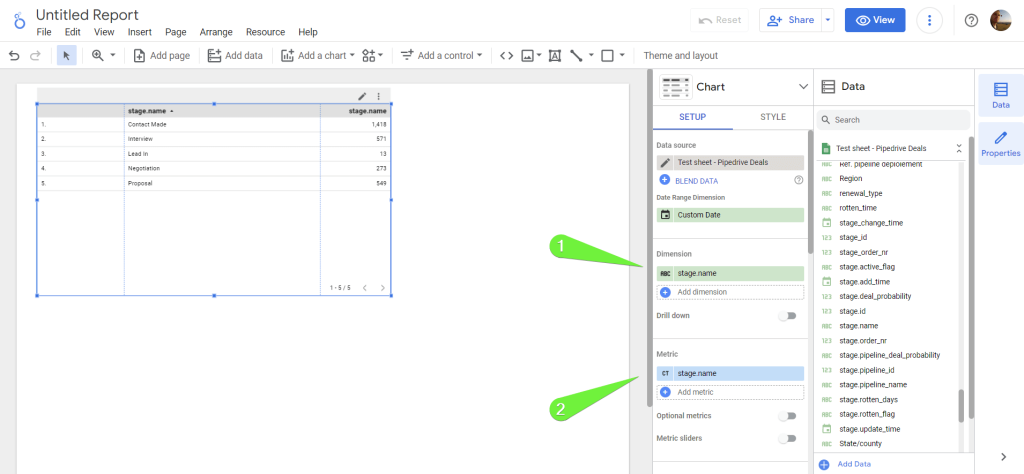 4.1 looker studio how to build funnel