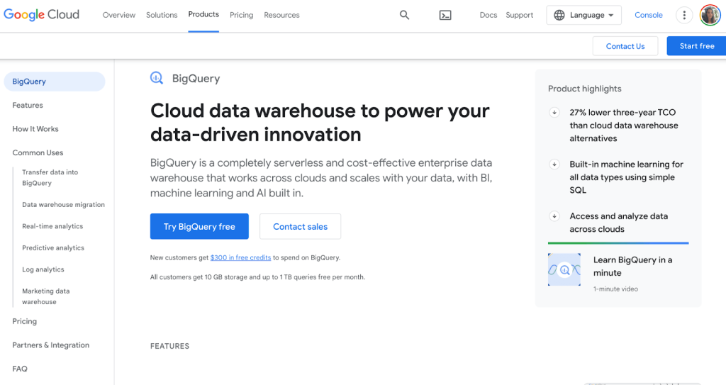7 bigquery