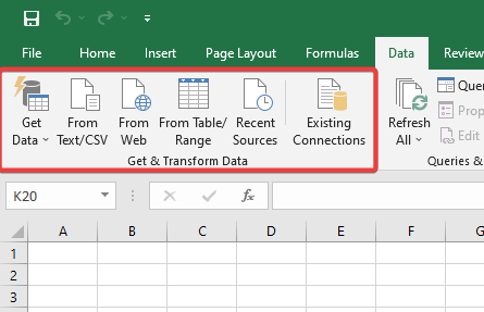 8 get and trasnform data in excel