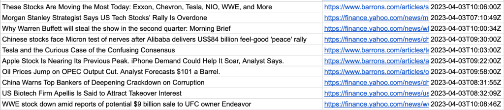 12 importfeed data import