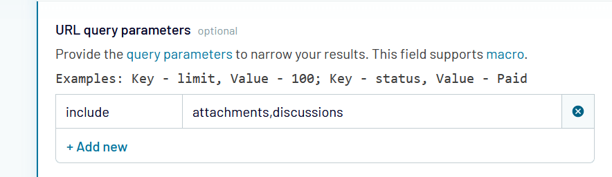 13 url parameters