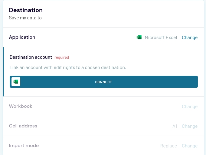 20.Automatic export step8